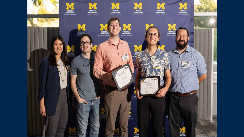 Recipients of the Outstanding Oral Presentation Award: Complex Particle Design and Applications